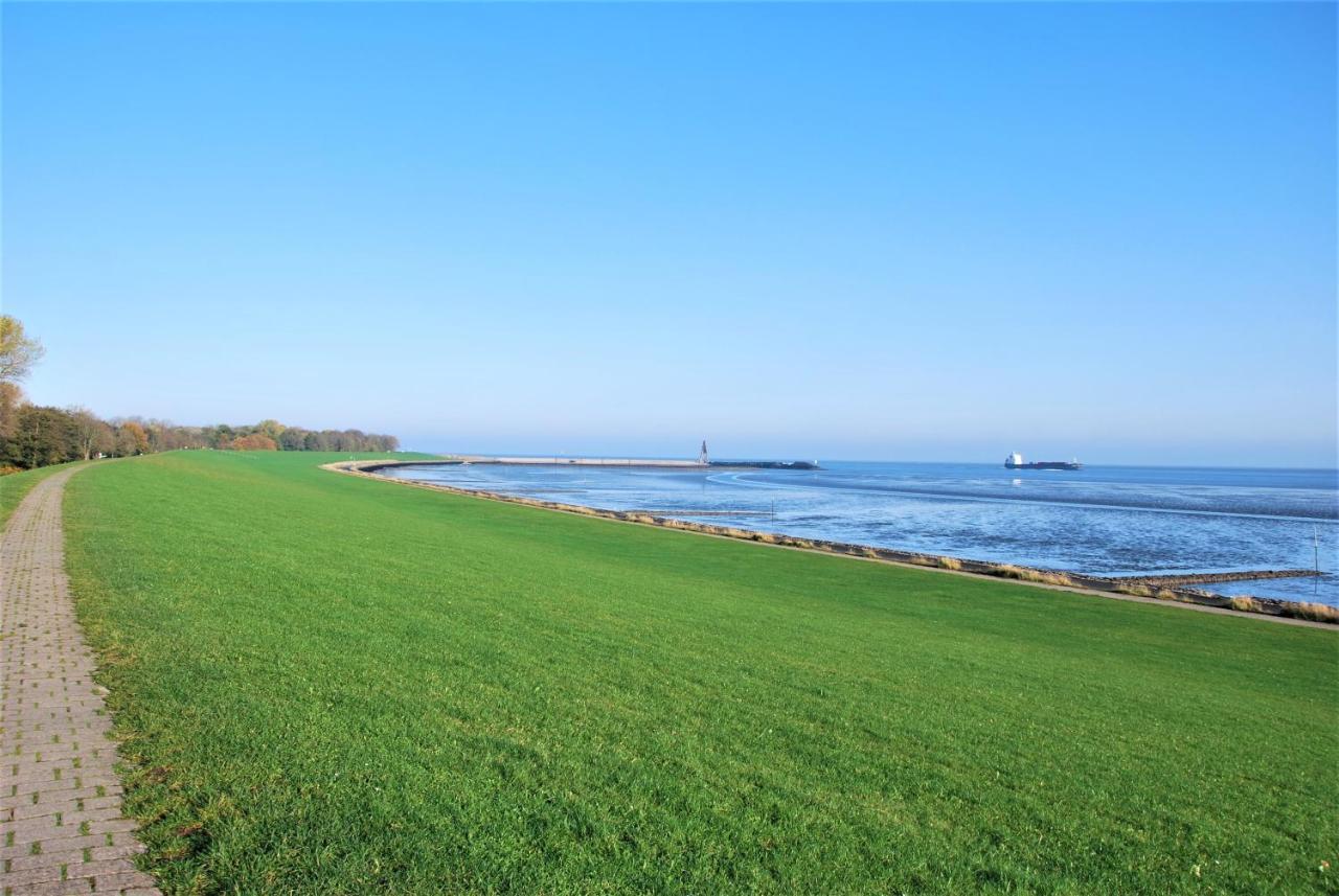 Haus Nautic Whg 810 Seesicht Cuxhaven Bagian luar foto